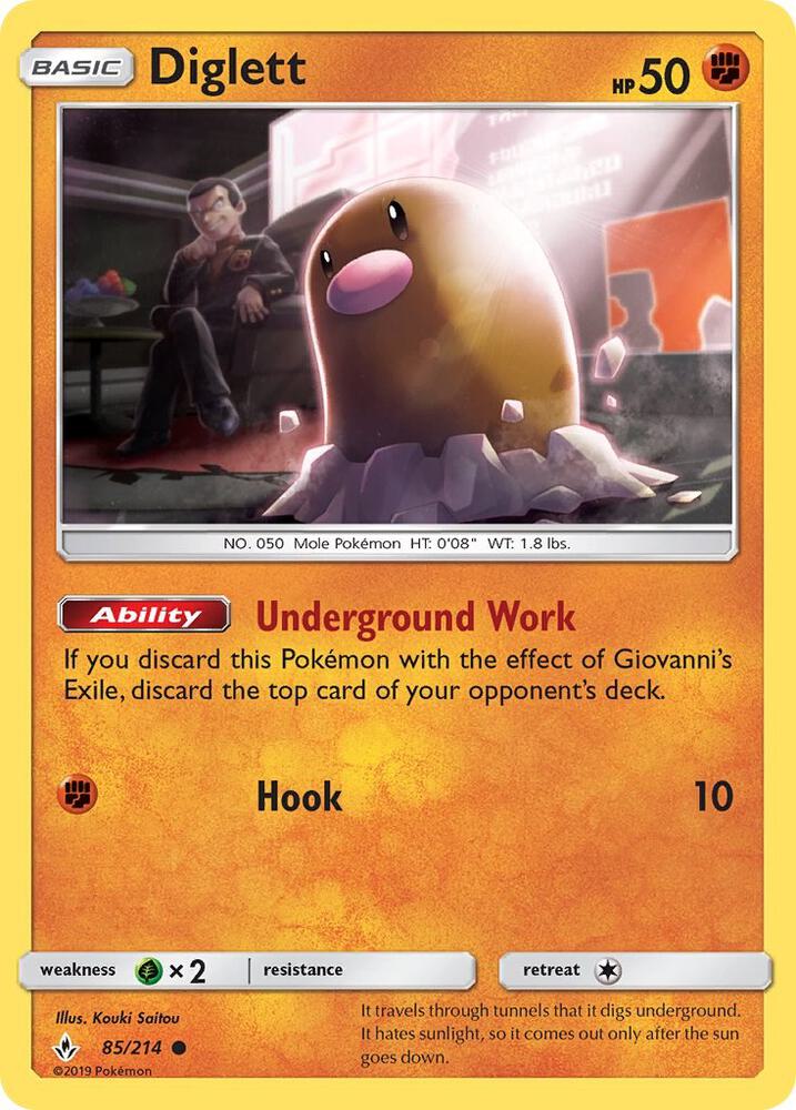Diglett [SM - Unbroken Bonds] 85/214