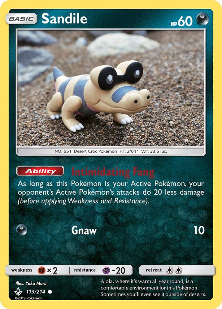 Sandile (113) [SM - Unbroken Bonds] 113/214