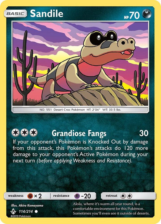 Sandile (114) [SM - Unbroken Bonds] 114/214