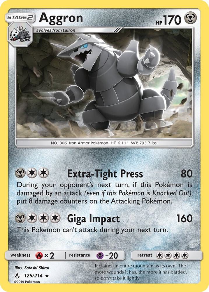 Aggron [SM - Unbroken Bonds] 125/214