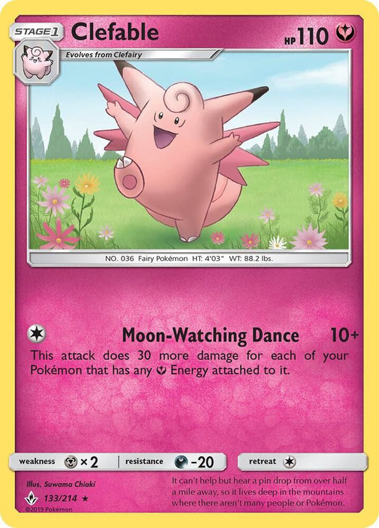 Clefable [SM - Unbroken Bonds] 133/214