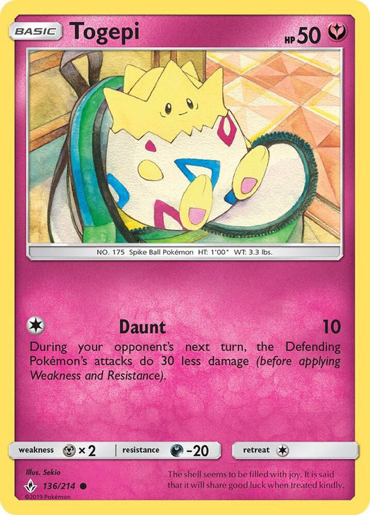 Togepi [SM - Unbroken Bonds] 136/214