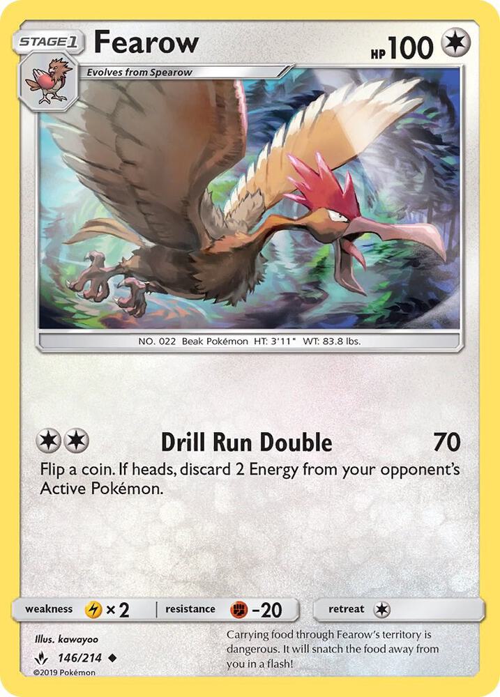 Fearow [SM - Unbroken Bonds] 146/214
