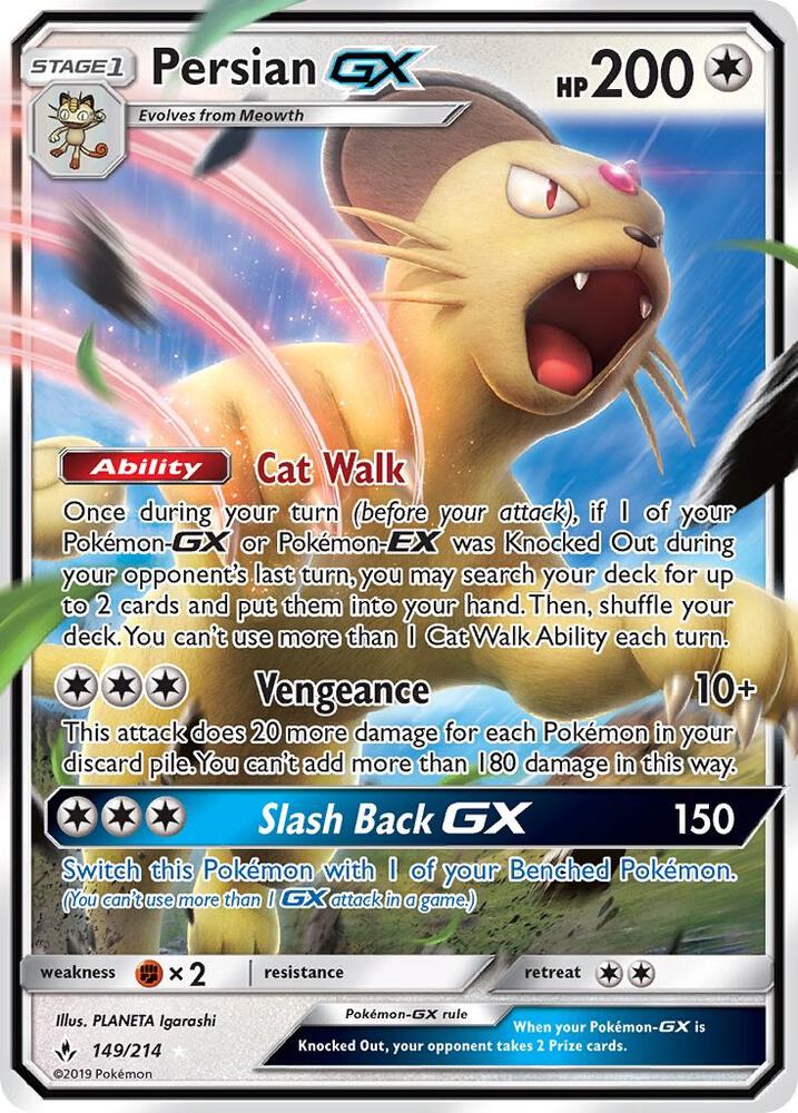 Persian GX [SM - Unbroken Bonds] 149/214