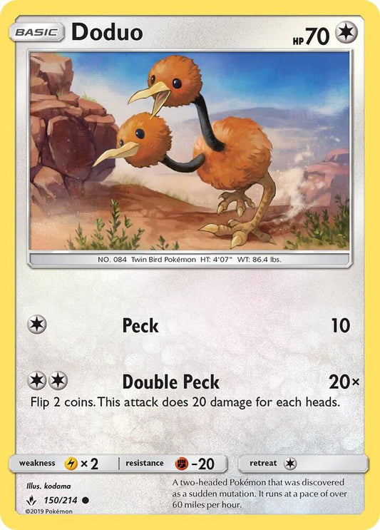 Doduo [SM - Unbroken Bonds] 150/214