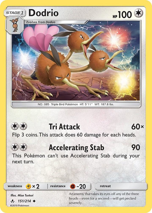 Dodrio [SM - Unbroken Bonds] 151/214