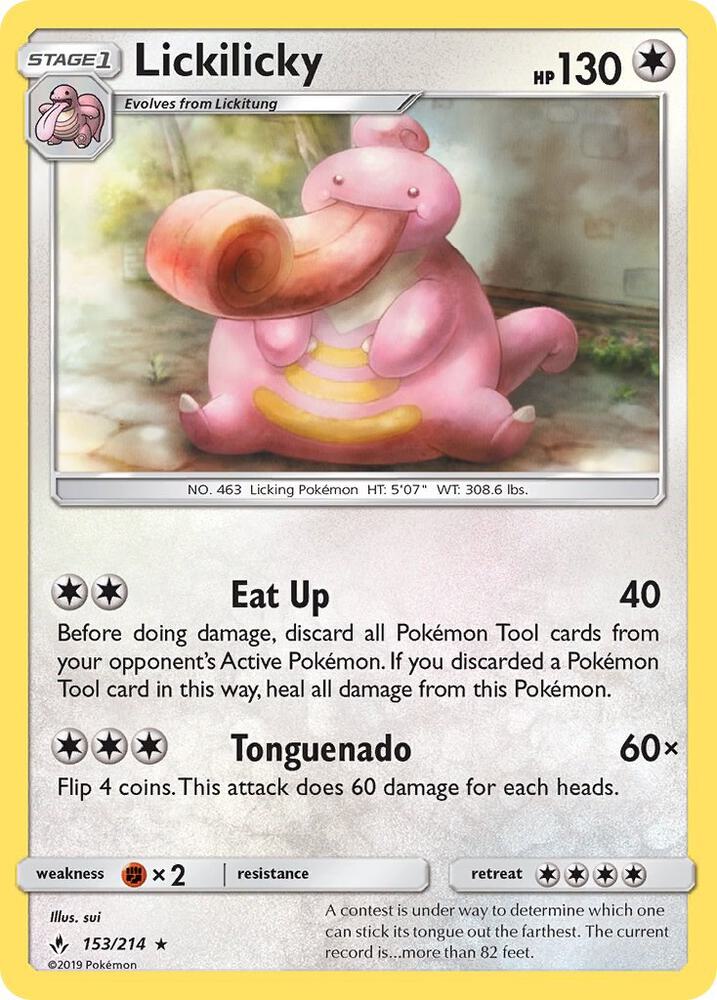 Lickilicky [SM - Unbroken Bonds] 153/214