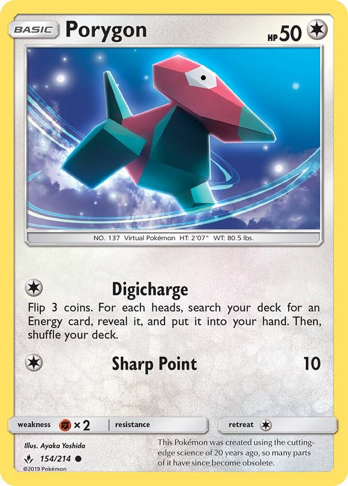 Porygon (154) [SM - Unbroken Bonds] 154/214