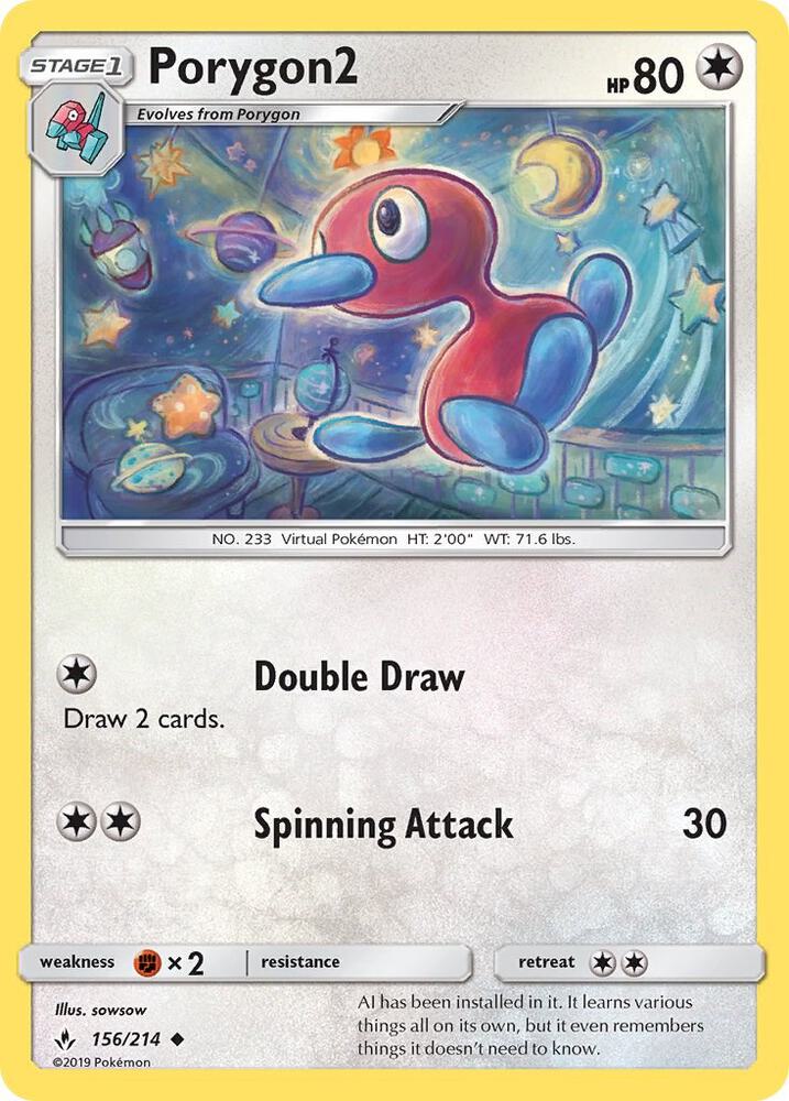 Porygon2 [SM - Unbroken Bonds] 156/214