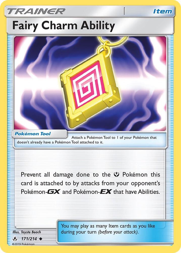 Fairy Charm Ability [SM - Unbroken Bonds] 171/214