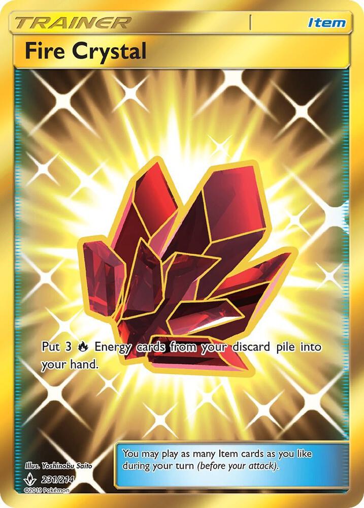 Fire Crystal (Secret) [SM - Unbroken Bonds] 231/214