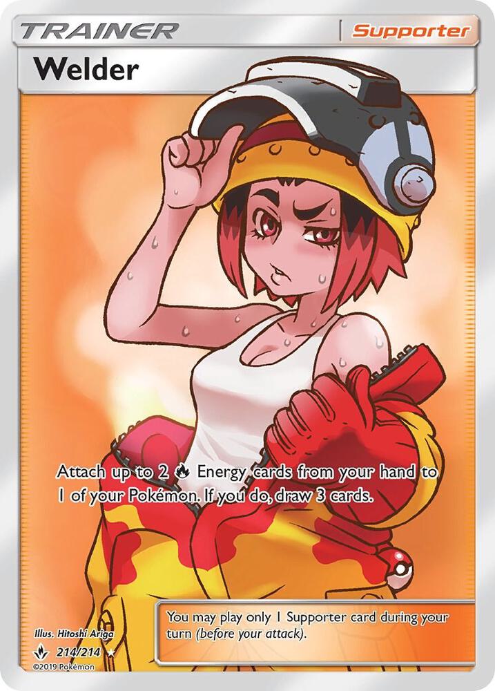 Welder (Full Art) [SM - Unbroken Bonds] 214/214