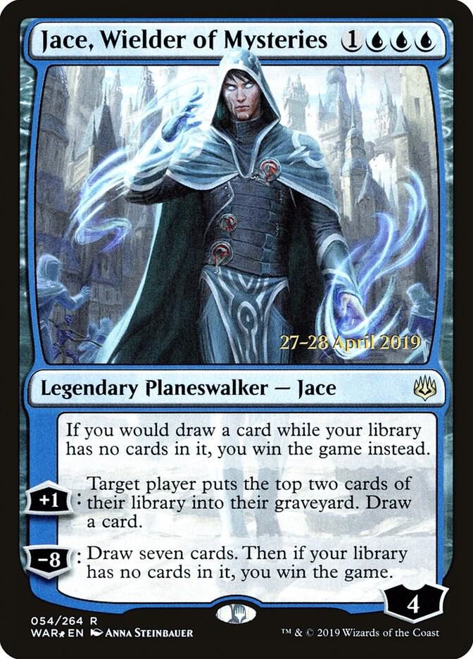 Jace, Wielder of Mysteries [Prerelease Cards] 54