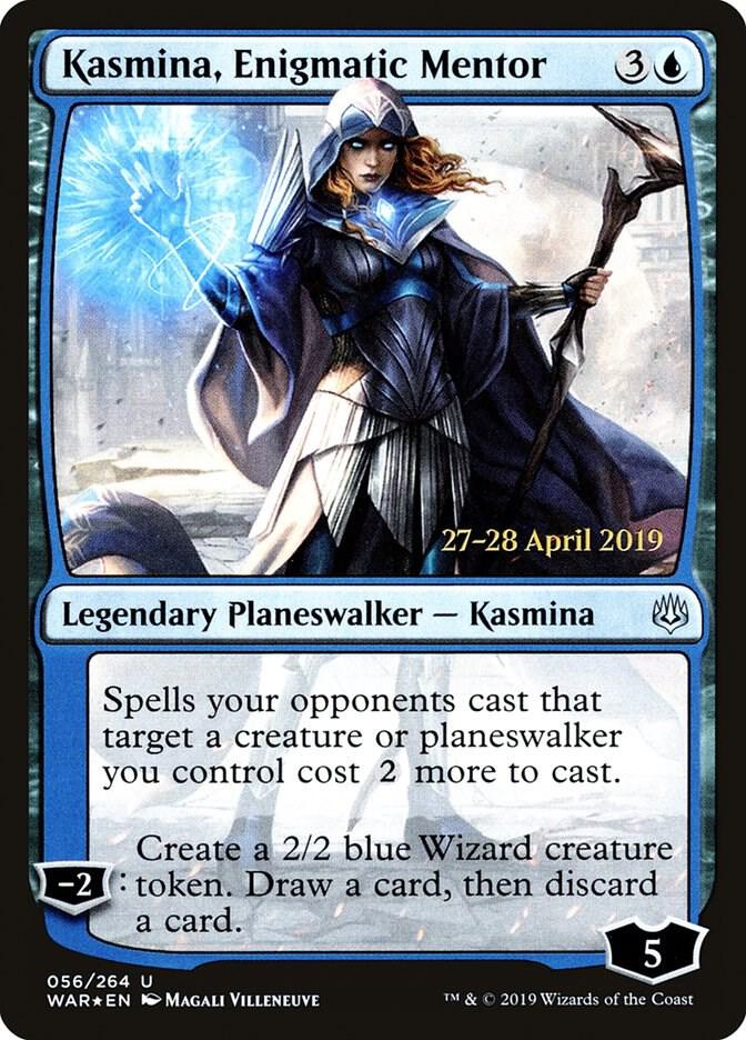 Kasmina, Enigmatic Mentor [Prerelease Cards] 56
