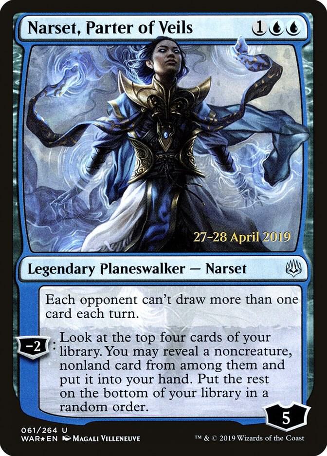 Narset, Parter of Veils [Prerelease Cards] 61