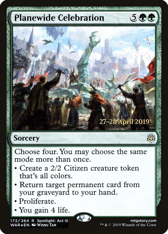 Planewide Celebration [Prerelease Cards] 172