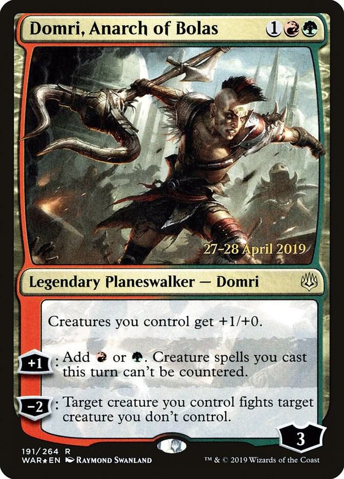 Domri, Anarch of Bolas [Prerelease Cards] 191