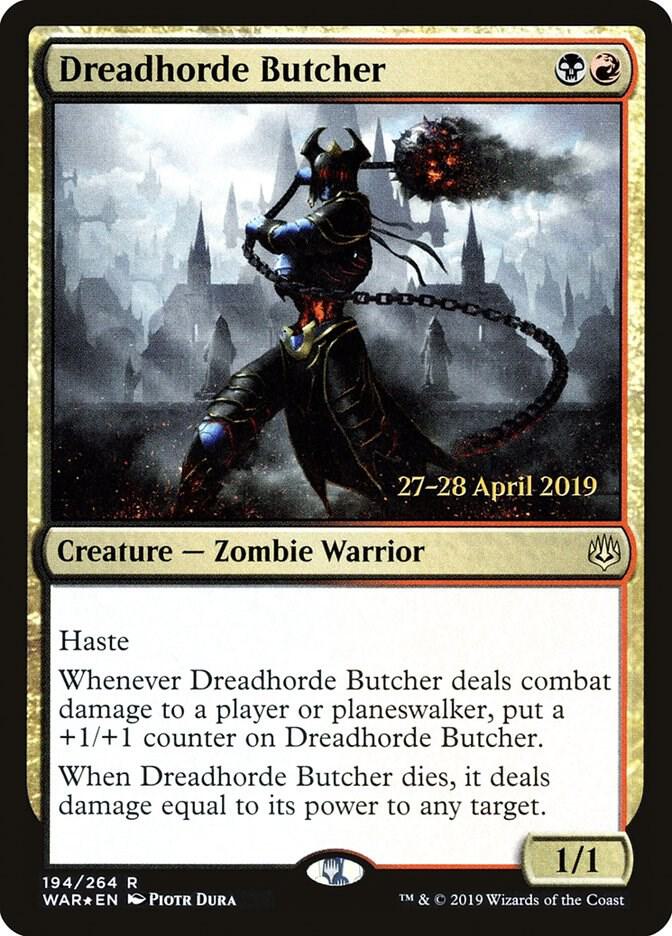 Dreadhorde Butcher [Prerelease Cards] 194