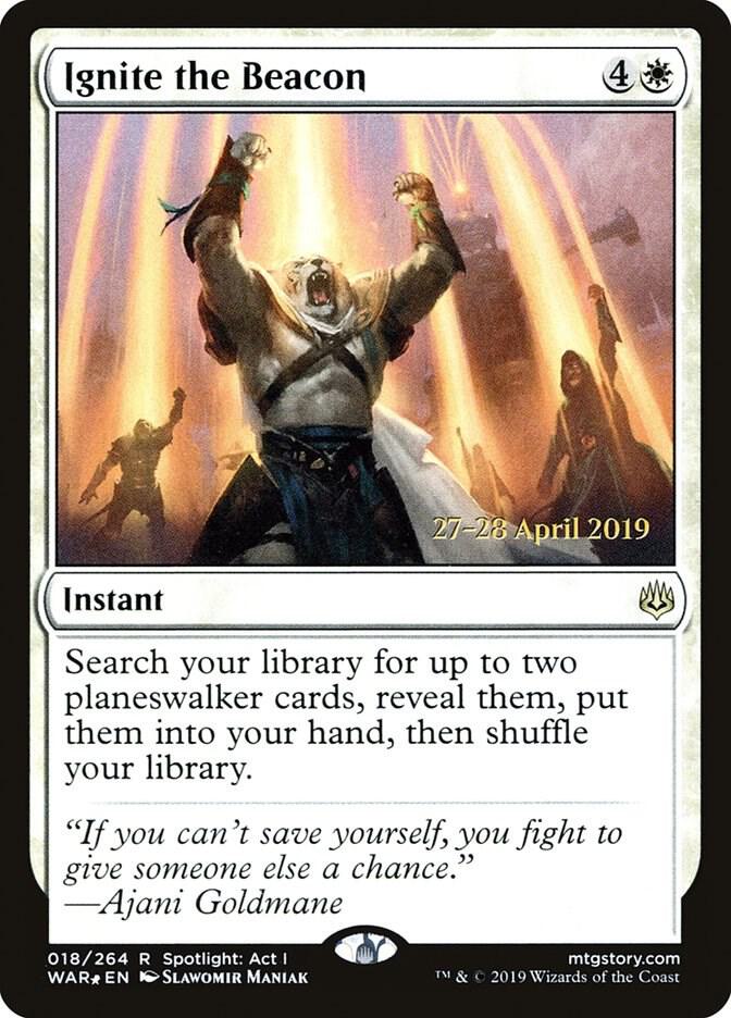 Ignite the Beacon [Prerelease Cards] 18