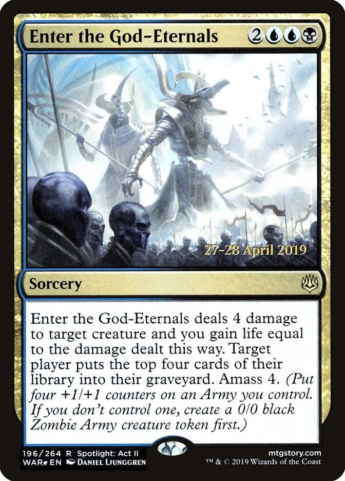 Enter the God-Eternals [Prerelease Cards] 196