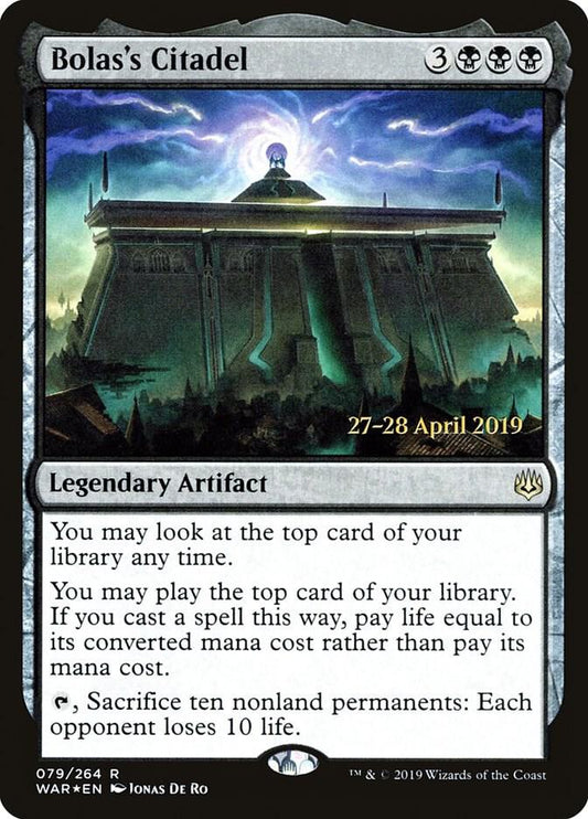 Bolas's Citadel [Prerelease Cards] 79