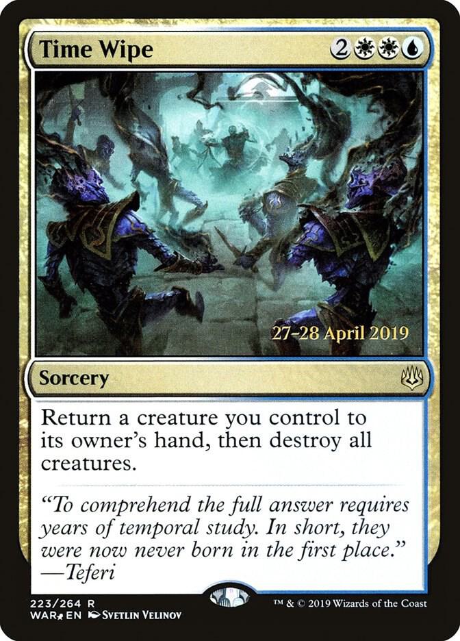 Time Wipe [Prerelease Cards] 223