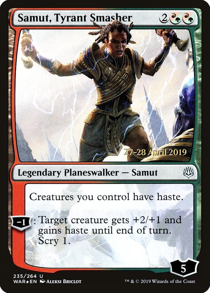 Samut, Tyrant Smasher [Prerelease Cards] 235