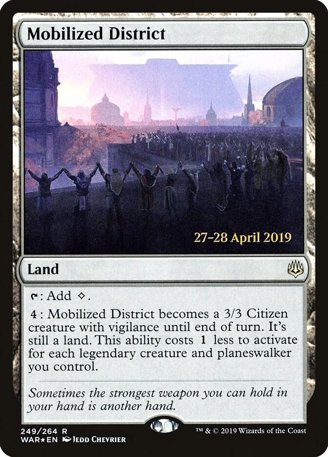 Mobilized District [Prerelease Cards] 249