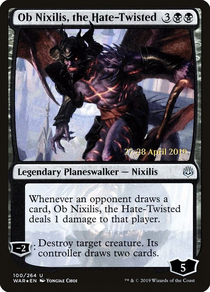 Ob Nixilis, the Hate-Twisted [Prerelease Cards] 100