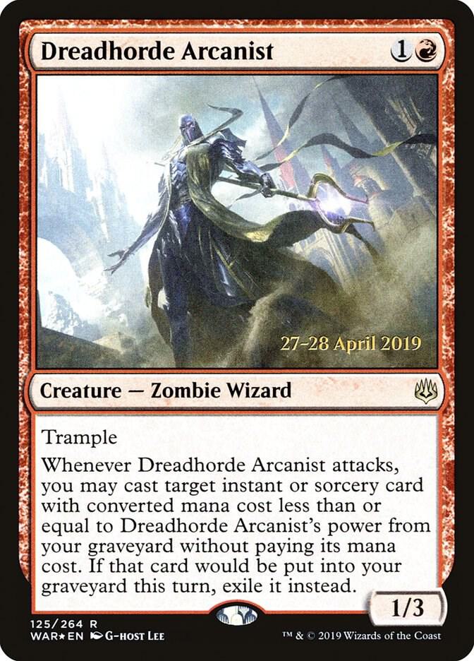 Dreadhorde Arcanist [Prerelease Cards] 125