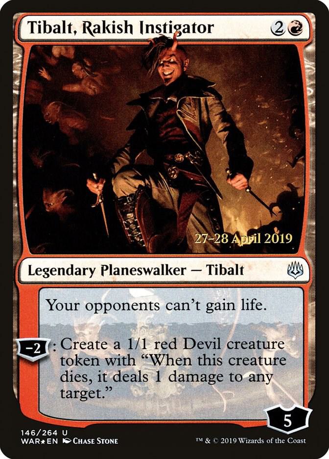 Tibalt, Rakish Instigator [Prerelease Cards] 146
