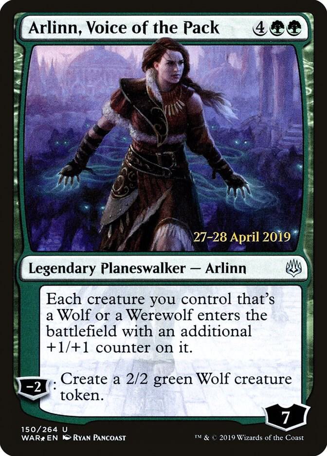 Arlinn, Voice of the Pack [Prerelease Cards] 150