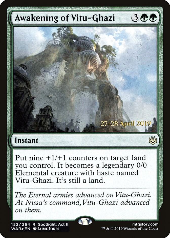 Awakening of Vitu-Ghazi [Prerelease Cards] 152