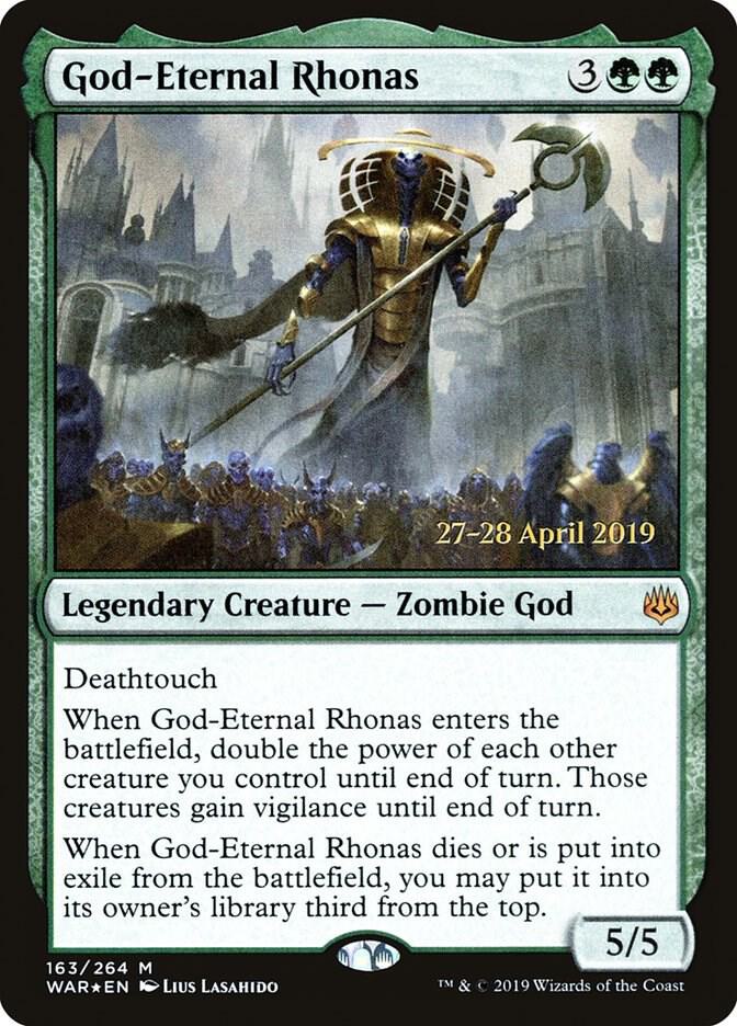 God-Eternal Rhonas [Prerelease Cards] 163