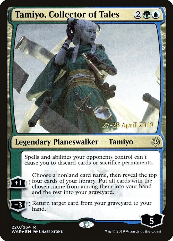 Tamiyo, Collector of Tales [Prerelease Cards] 220