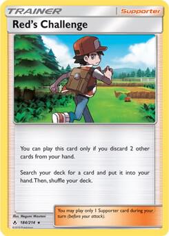 Red's Challenge - 184/214 (SM - Unbroken Bonds) [Deck Exclusives] 184/214