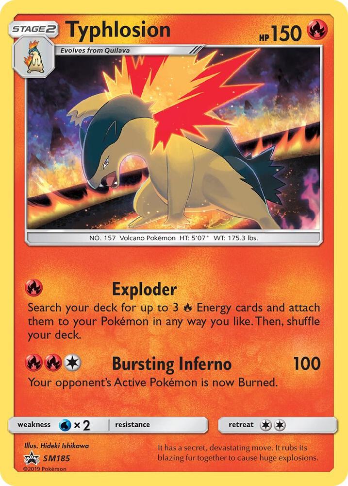 Typhlosion - SM185 [SM Promos] SM185