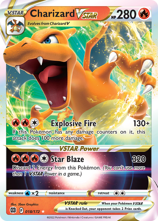 Charizard VSTAR - 18/172 Brilliant Stars