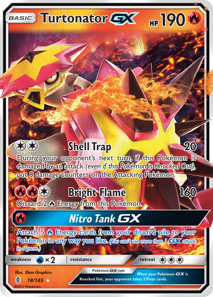 Turtonator-GX - 18/145 Guardians Rising