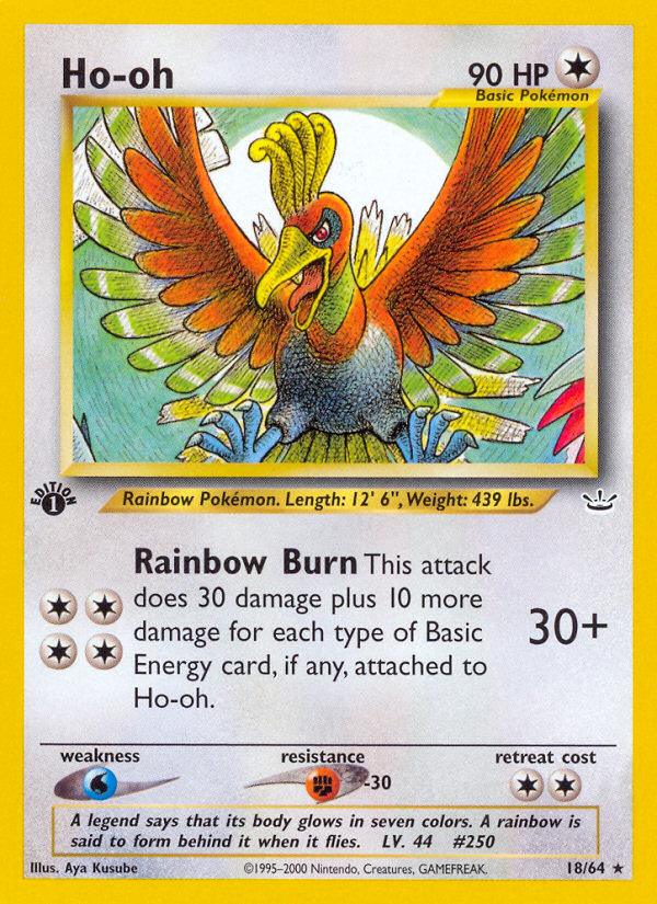 Ho-oh - 18/64 Neo Revelation