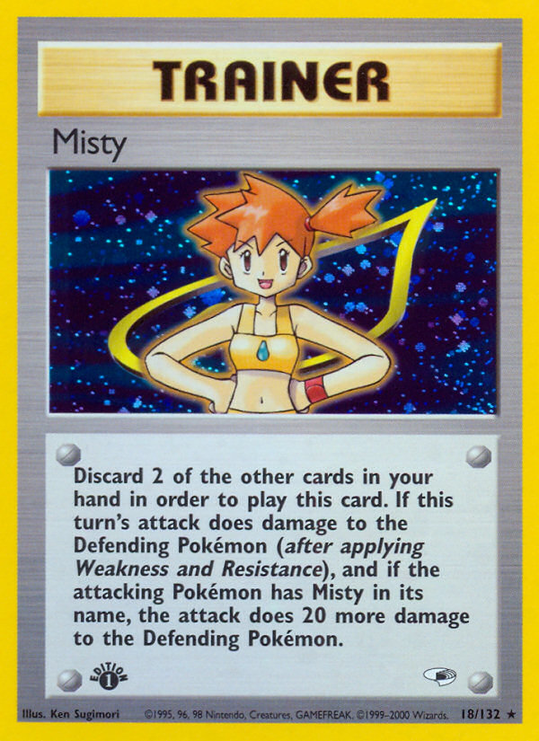 Misty - 18/132 Gym Heroes