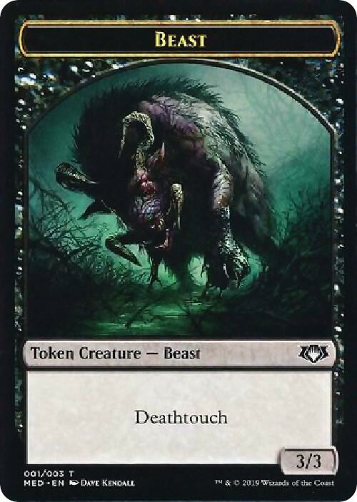Beast Token [Mythic Edition: War of the Spark] 1