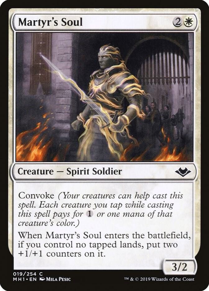 Martyr's Soul [Modern Horizons] 19