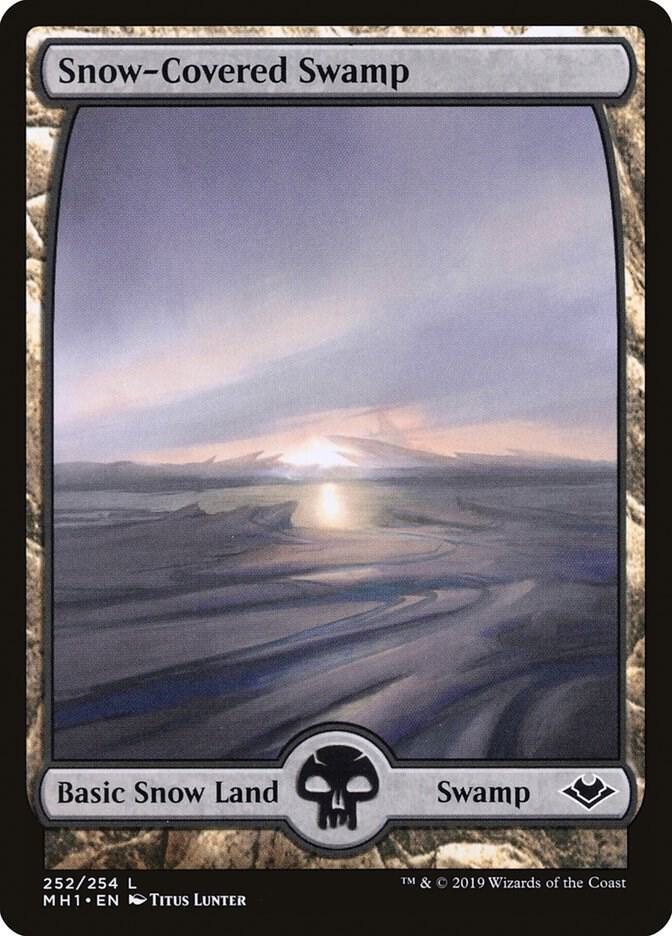 Snow-Covered Swamp [Modern Horizons] 252