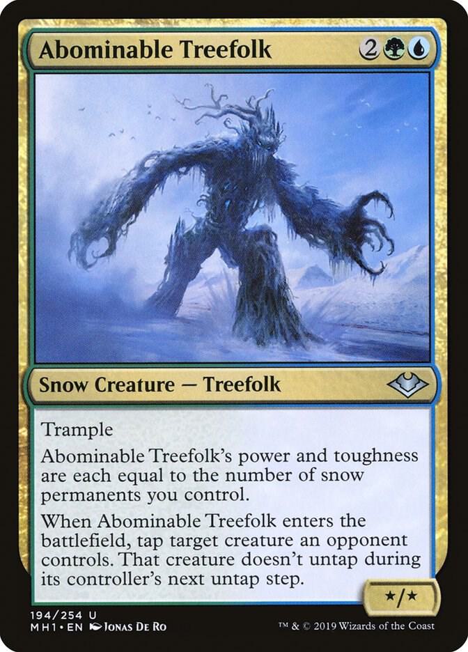 Abominable Treefolk [Modern Horizons] 194