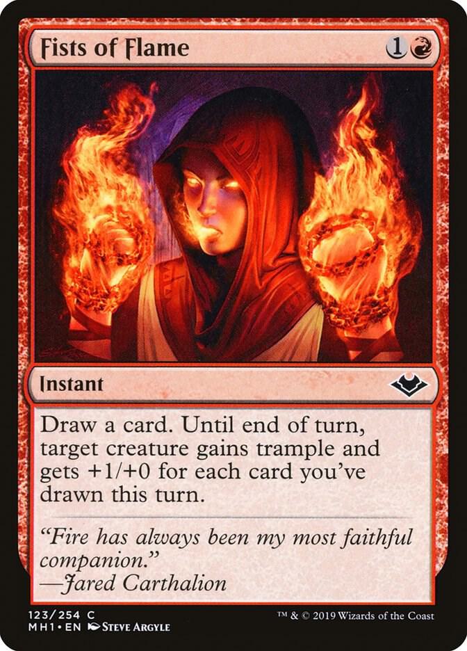 Fists of Flame [Modern Horizons] 123