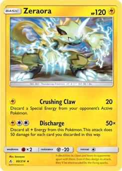 Zeraora - 60/214 (SM Unbroken Bonds) (Cracked Ice Holo) [Deck Exclusives] 060/214