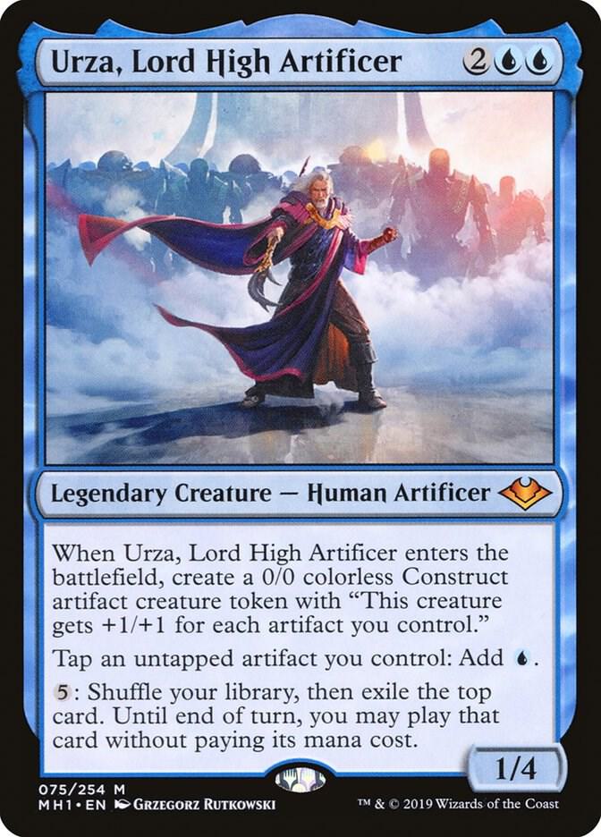 Urza, Lord High Artificer [Modern Horizons] 75