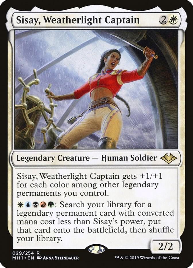 Sisay, Weatherlight Captain [Modern Horizons] 29