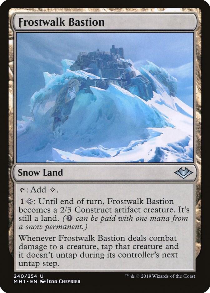 Frostwalk Bastion [Modern Horizons] 240